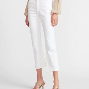 Express Cropped Flare Jeans/High Rise